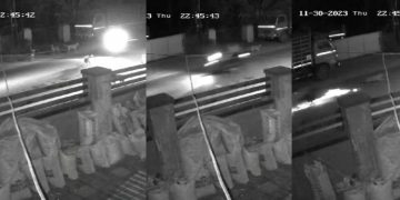 അമിത വേഗത്തിലെത്തിയ ബൈക്കിന് കുറുകെ തെരുവ് നായ ചാടി ; യുവാവിന് പരിക്ക്