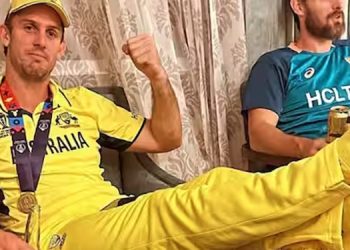 വിവാദ ചിത്രത്തില്‍ പ്രതികരിച്ച് ഓസീസ് താരം മിച്ചല്‍ മാര്‍ഷ്