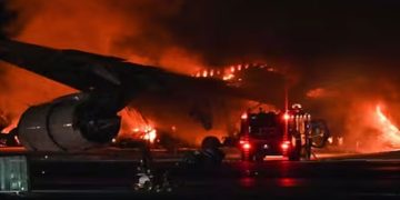 റൺവേയിലെ വിമാനങ്ങളുടെ കൂട്ടിയിടി, കോസ്റ്റ്ഗാർഡ് വിമാനത്തിന് ടേക്ക് ഓഫ് അനുമതിയുണ്ടായിരുന്നില്ലെന്ന് റിപ്പോർട്ട