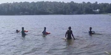 വെള്ളായണി കായലിൽ മൂന്ന് വിദ്യാർഥികൾ മുങ്ങി മരിച്ചു