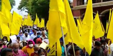 തൃശൂർ കൊടുങ്ങല്ലൂരിൽ എസ്എൻഡിപി യോഗത്തിനിടയിൽ സംഘർഷം