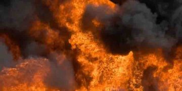 ഗുരുവായൂരിൽ ചകിരി മില്ലിന് തീപിടിച്ചു