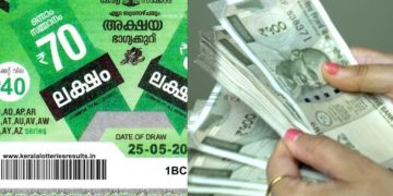 അക്ഷയ AK 640 ലോട്ടറി നറുക്കെടുത്തു ; ഒന്നാം സമ്മാനം 70 ലക്ഷം രൂപ