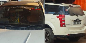 കാറിൽ വ്യാജ പൊലീസ് സ്റ്റിക്കർ ; എൻഐഎ കേസ് പ്രതിയും സംഘവും പിടിയിൽ