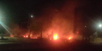 പാലക്കാട് ടൗൺ റെയിൽവേ സ്റ്റേഷന് സമീപം തീപിടിത്തം ; ആളപായമില്ല