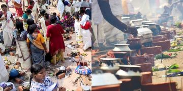 ആറ്റുകാല്‍ പൊങ്കാല പൂര്‍ണം ; നിവേദ്യമര്‍പ്പിച്ച് ഭക്തര്‍ മടങ്ങുന്നു