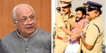 ഗവര്‍ണര്‍ക്കെതിരെ വീണ്ടും കരിങ്കൊടി കാട്ടി എസ്എഫ്‌ഐ ; കഞ്ചിക്കോട് പ്രതിഷേധം