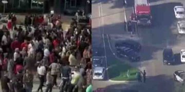 പള്ളിയിൽ വെടിയുതിർത്ത യുവതിയെ വെടിവെച്ച് കൊന്ന് പൊലീസ്; സംഭവം അമേരിക്കയിലെ മെഗാ ചർച്ചിൽ