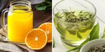 ഗ്രീൻ ടീയോ ഓറഞ്ച് ജ്യൂസോ ; ഇതിൽ ഏതാണ് ആരോ​ഗ്യകരം