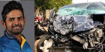 ശ്രീലങ്കൻ ക്രിക്കറ്റ് ടീം മുൻ ക്യാപ്റ്റൻ ലഹിരു തിരിമന്നെക്ക് കാറപകടത്തിൽ പരിക്ക്