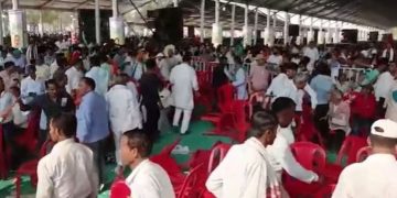 റാഞ്ചിയില്‍ ഇന്ത്യ സഖ്യത്തിന്റെ റാലിക്കിടെ സംഘര്‍ഷം ; രണ്ട് പേര്‍ക്ക് പരിക്ക്