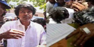 വിജയ്‌യുടെ തലയ്ക്കും കൈയ്ക്കും പരിക്ക്; തിരഞ്ഞെടുപ്പിലെ ചിത്രം ചർച്ചയാകുന്നു