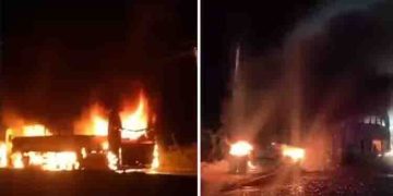 വാഹനാപകടത്തിൽ 6 പേർക്ക് ദാരുണാന്ത്യം; ടൂറിസ്റ്റ് ബസും ട്രക്കും കൂട്ടിയിടിച്ച് അപകടം