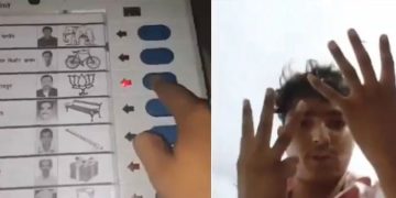 ബിജെപിക്ക് എട്ടുതവണ വോട്ട് ചെയ്ത് യുവാവ്; ദൃശ്യങ്ങള്‍ പുറത്തുവിട്ട് ഇന്ത്യാ സഖ്യം