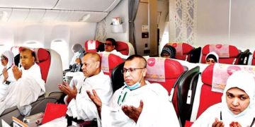 ഹജ്ജ് കമ്മിറ്റിക്ക് കീഴിൽ കേരളത്തിൽ നിന്നുള്ള ആദ്യ തീർത്ഥാടക സംഘം ചൊവ്വാഴ്ച്ച മക്കയിലെത്തും