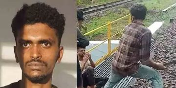 റെയിൽവേ ട്രാക്കിലെ വടിവാൾ ആക്രമണം; മൂന്നാമനും പിടിയിൽ