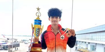 റോളർ നെറ്റഡ് ബാൾ: അഭിമാനമായി സാഹിൽ അഷ്‌കർ