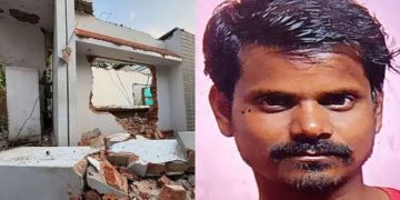 വീട് പൊളിക്കുന്നതിനിടെ കോണ്‍ക്രീറ്റ് പതിച്ച് ഇതരസംസ്ഥാന തൊഴിലാളി മരിച്ചു