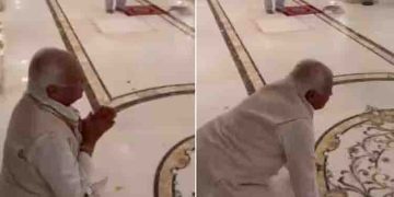 അയോധ്യ രാമക്ഷേത്രത്തിൽ ദർശനം നടത്തി ​ഗവർണർ ആരിഫ് മുഹമ്മദ് ഖാൻ