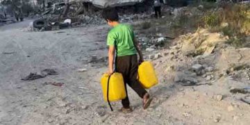 പുതിയതായി തുറന്ന പാതയിലൂടെ ഗാസയിലേക്ക് സഹായമെത്തിച്ച് അമേരിക്ക