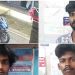 ഒരേ ബൈക്കിലെത്തി മാല മോഷണം നടത്തിയ മൂന്നംഗ സംഘം പൊലീസ് പിടിയിൽ