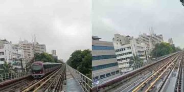 കനത്ത മഴയിൽ മരം വീണു, മെട്രോ സർവീസ് മണിക്കൂറുകള്‍ തടസ്സപ്പെട്ടു, മഴയില്‍ മുങ്ങി ബെംഗളൂരു നഗരം