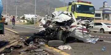 സൗദി അറേബ്യയില്‍ വാഹനാപകടം; രണ്ട് വിദ്യാർഥികൾ ഉൾപ്പടെ അഞ്ചു മരണം