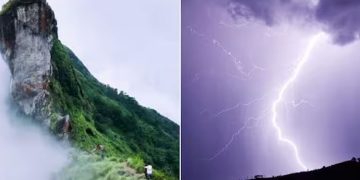 തെളിഞ്ഞ കാലാവസ്ഥയില്‍ ഇടിമിന്നൽ; ഇല്ലിക്കല്‍ കല്ലിലെത്തിയ വിദ്യാര്‍ത്ഥികള്‍ക്ക് ഇടിമിന്നലേറ്റ് പരിക്ക്