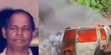 സീറ്റ് ബെൽറ്റ് അഴിക്കാൻ ശ്രമിച്ചെങ്കിലും ആളിക്കത്തി; കോർപറേഷൻ മുൻ ഡ്രൈവർ വെന്തുമരിച്ചത് ഓഫിസിൽ പോയി വരുന്നതിനിടെ