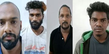 നിർമാണ വസ്തുക്കളുടെ മോഷണം; ആക്രിക്കട വ്യാപാരി ഉൾപ്പെടെ നാല് പേർ പിടിയിൽ