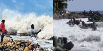 ഉയർന്ന തിരമാലക്കും കള്ളക്കടൽ പ്രതിഭാസത്തിനും സാധ്യത