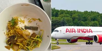 ഭക്ഷണം വായിൽവെച്ചപ്പോൾ എന്തോ അസ്വാഭാവികത, നോക്കിയപ്പോൾ ബ്ലേഡ്; എയർ ഇന്ത്യക്കെതിരെ യാത്രക്കാരൻ