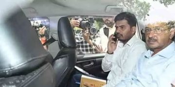 കെജ്രിവാൾ തിഹാർ ജയിലിലേക്ക് പുറപ്പെട്ടു