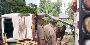 മാടവന അപകട കാരണം ബസിന്റെ അമിതവേഗതയെന്ന് മോട്ടോർ വാഹനവകുപ്പ്