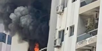 യുഎഇയില്‍ ബഹുനില റെസിഡന്‍ഷ്യല്‍ കെട്ടിടത്തില്‍ തീപിടിത്തം