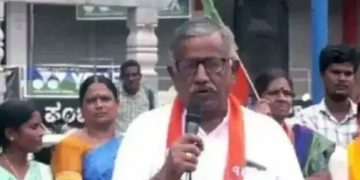 ഇന്ധന വിലവർധനയിൽ പ്രതിഷേധിക്കുന്നതിനിടെ ബി.ജെ.പി നേതാവ് കുഴഞ്ഞുവീണ് മരിച്ചു