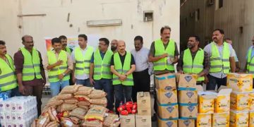 നഷ്ടപരിഹാരത്തിനായി കാത്തിരിപ്പിന്‍റെ നാലാണ്ട്; ദുരിതത്തിലായ തൊഴിലാളികൾക്ക് പെരുന്നാൾ കിറ്റുമായി ഒഐസിസി