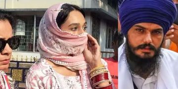 അമൃത്പാലിനൊപ്പം തെരഞ്ഞെടുപ്പ് വിജയാഹ്ലാദം പങ്കിടാൻ ഭാര്യ ജയിലിൽ