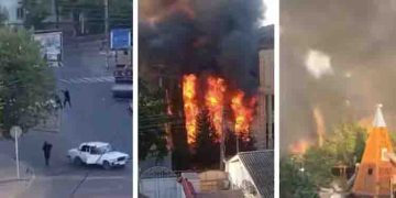 റഷ്യയില്‍ തീവ്രവാദി ആക്രമണം; 15 പൊലീസുകാരും ഒരു പുരോഹിതനും കൊല്ലപ്പെട്ടു