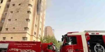 കുവൈത്തില്‍ റെസിഡന്‍ഷ്യല്‍ കെട്ടിടത്തില്‍ തീപിടിത്തം, ഒരാള്‍ മരിച്ചു