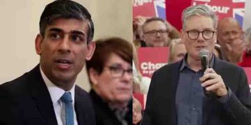 നിയുക്ത പ്രധാനമന്ത്രിയെ അഭിനന്ദനം അറിയിച്ച് ഋഷി സുനക്; മാറ്റത്തിനായി പൊരുതിയവർക്ക് നന്ദിയെന്ന് കെയ്ർ സ്റ്റാർമർ