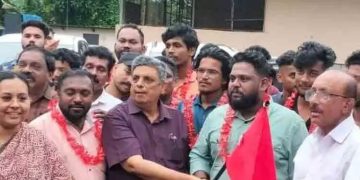 കാപ്പ കേസ് പ്രതി സി.പി.എമ്മിൽ; ന്യായീകരിച്ച് മന്ത്രി വീണ ജോർജ്