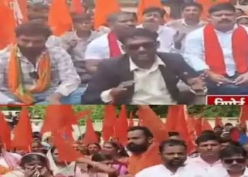 മസ്ജിദ് നിർമിക്കുന്നത് ലൗ ജിഹാദിന് കാരണമാകുമെന്ന്; പ്രതിഷേധവുമായി ബജ്റം​ഗ്ദൾ