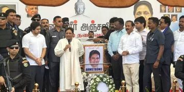 ബി.എസ്.പി നേതാവിന്റെ കൊലപാതകം സി.ബി.ഐ അന്വേഷിക്കണം -മായാവതി