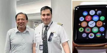 വിമാനത്തിൽ യാത്രക്കാരിക്ക് ദേഹാസ്വാസ്ഥ്യം; രക്ഷയായി ‘സ്മാർട്ട് വാച്ചും’ മലയാളി ഡോക്ടറും