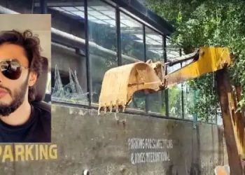 ശിവസേന നേതാവിന്റെ മകൻ ഓടിച്ച കാറിടിച്ച് സ്ത്രീ മരിച്ച സംഭവം: മുംബൈയിലെ വിവാദ ബാര്‍ പൊളിച്ചു നീക്കി