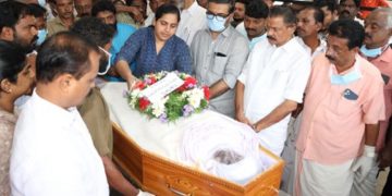 ജോയിക്ക് വിട നൽകി നാട്; മൃതദേഹം സംസ്കരിച്ചു