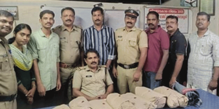 ചങ്ങനാശ്ശേരിയിൽ എക്സൈസിന്‍റെ വൻ കഞ്ചാവ് വേട്ട