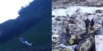 എയര്‍ലിഫ്റ്റ് ചെയ്യുന്നതിനിടെ കേദാര്‍നാഥിൽ ഹെലികോപ്ടര്‍ തകര്‍ന്നു വീണു; അന്വേഷണം പ്രഖ്യാപിച്ച് വ്യോമസേന