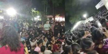 ഹോസ്റ്റലിൽ വിദ്യാർത്ഥിനിക്ക് മുന്നിൽ സ്വയംഭോഗം, വാർഡനോട് പറഞ്ഞപ്പോൾ ശകാരം; ട്രിച്ചി എൻഐടിയിൽ പുലർച്ചെ വരെ സമരം